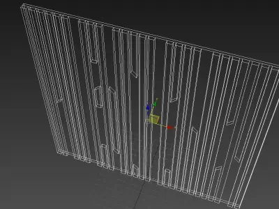 Wall Panel 17 3D model