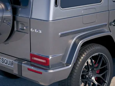 Mercedes G63 AMG 2019 3D model