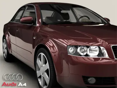 Audi A4 3D model
