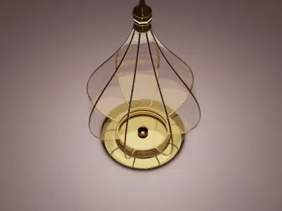Lamp with different styles 3D model