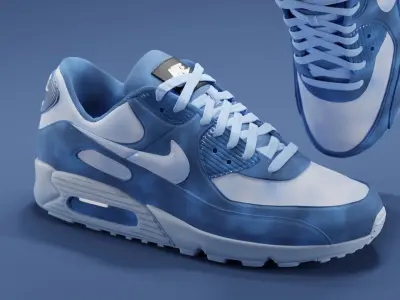 Airmax - Nike Shoes 08 Low-poly 3D model