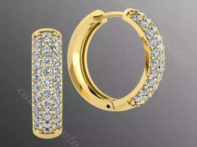 Earrings od28 3D print model