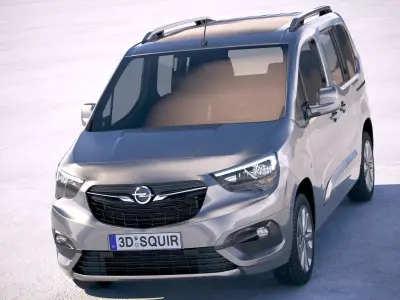 Opel Combo Life 2019 3D model