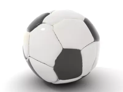 Classic Soccer Ball model pack Low-poly 3D model