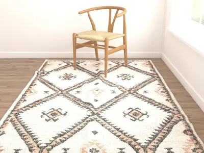 Rugs No 991 Low-poly 3D model
