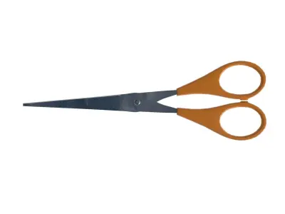 Game-Ready Scissors with 4K-PBR Texture Set Low-poly 3D model