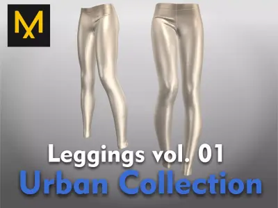 Leggings vol 01 Urban Collection 3D model