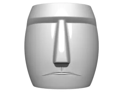 Pot Face 3D print model