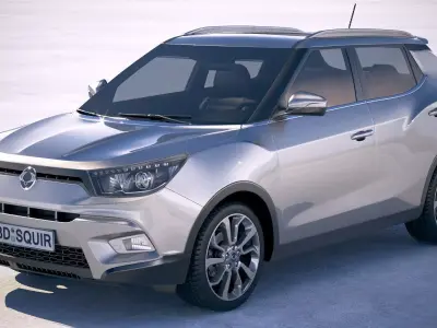 Ssangyong Tivoli 2018 3D model