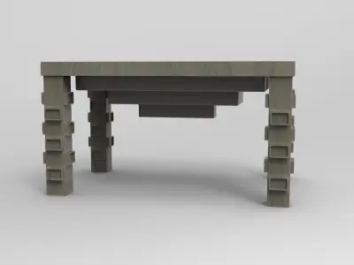 Kuja Coffee Table 3D model