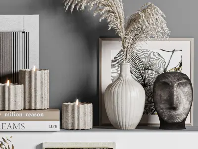 decirative set 33 3D model