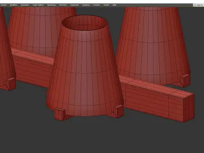 ANKE LUXURY CHANDELIER 2 Low-poly 3D model