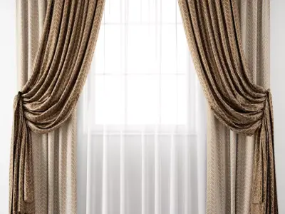 Curtain 127 3D model