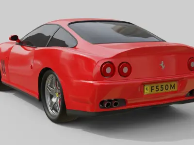 Ferrari 550 Maranello 3D model