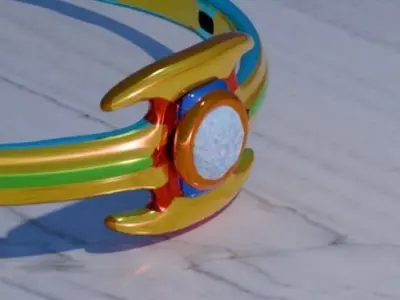 Brain communication device Free 3D model