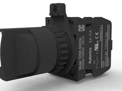  selector Switch Button 3D model