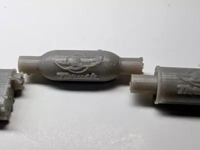 Mufflers 3D print model
