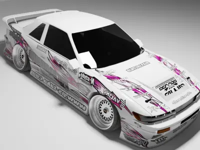 Nissan Silvia S13 BNSport 3D model