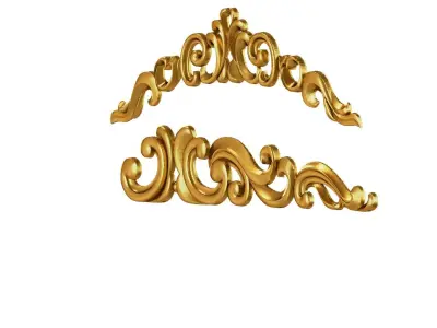 Classic decor ornament 193 3D model