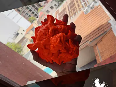 TIGER ONI KEY HOLDER 3D print model