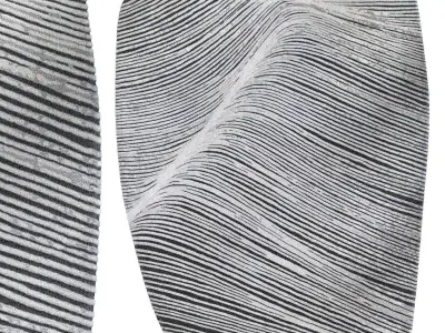 Atelier Tortil Reef rug 3D model