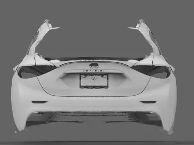 2019 Infiniti QX30 3D SCANNED MODEL 3D model