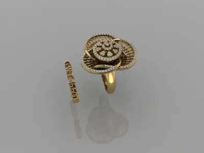 FASHION RING 3D model 4