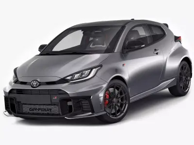 Toyota GR Yaris 2024 3D model