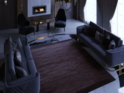 Interior House - 070722 3D model