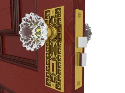 Door Knob Hardware 6 3D model