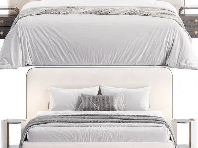 Forssa bed by Mononova 3D model