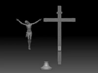 Jesus Christ 02 3D print model