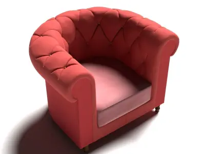 Arm chair 3D model get