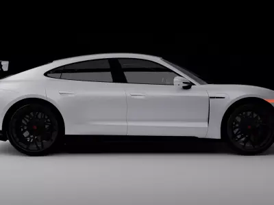 2020 Porsche Taycan Turbo S Sport Edition 3D model