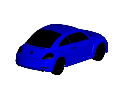 Volkswagen Beetle  3D model order