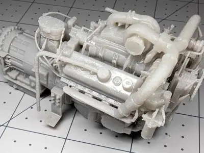 Detroit Diesel Free 3D print model