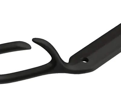 Dodge Challenger Seat Belt Holders 3D print model