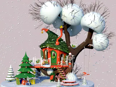 Merry Christmas 3D model