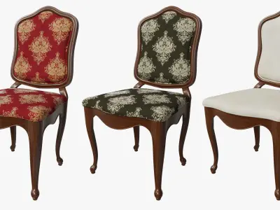 Classic chair 01 3D model