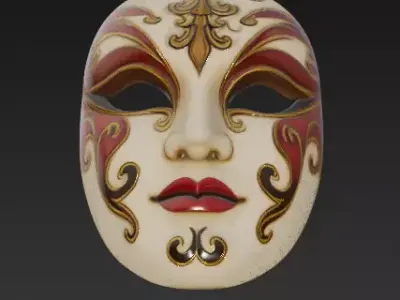 Mascara opera 3D print model