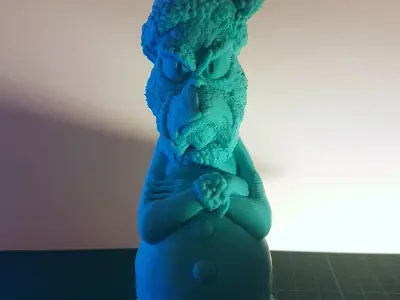 Grinch Christmas tree ornament Free 3D print model