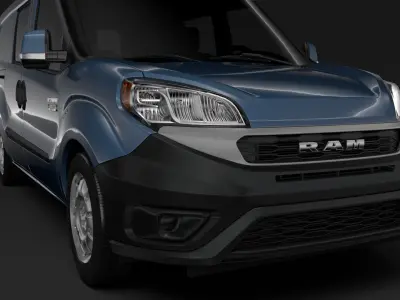 Ram ProMaster City Wagon 2020 3D model