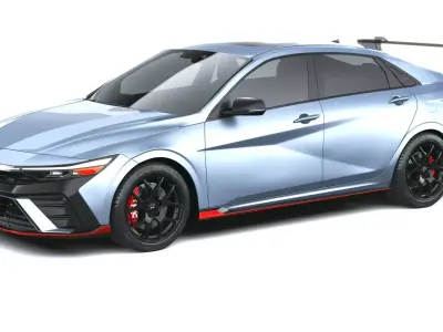 Hyundai Elantra N TCR Edition 2026 3D model
