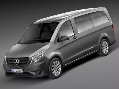 Mercedes-Benz Vito Tourer 2015 3D model