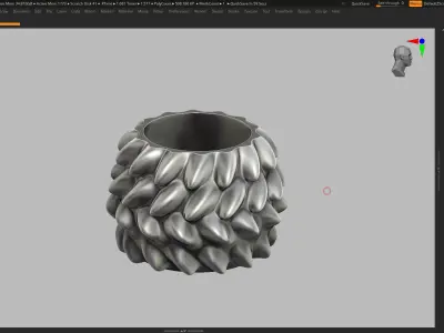 vase 3d print 562  3D print model