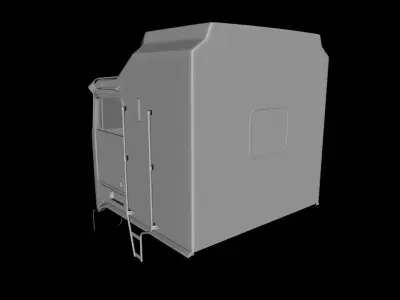 Kenworth K100 Aerodyne 1974 3D model