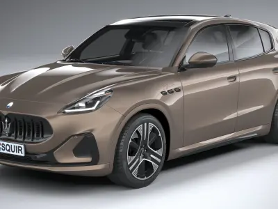 Maserati Grecale Folgore 2023 3D model