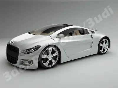 Audi Aquaris Concept Car 3D model