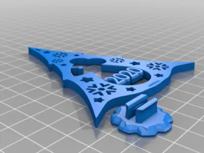 Christmas tree 2020 Free 3D print model