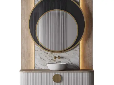 Luxury Bathroom 86 3D model